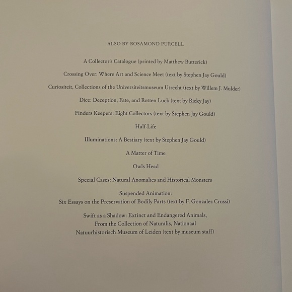 Bookworm by Rosamond Purcell Hardback Book - Picture 3 of 14